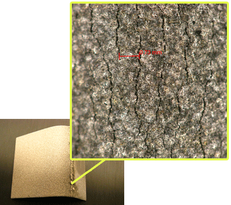 The Coating of Aircraft Turbine Engines Taken by X-Loupe product